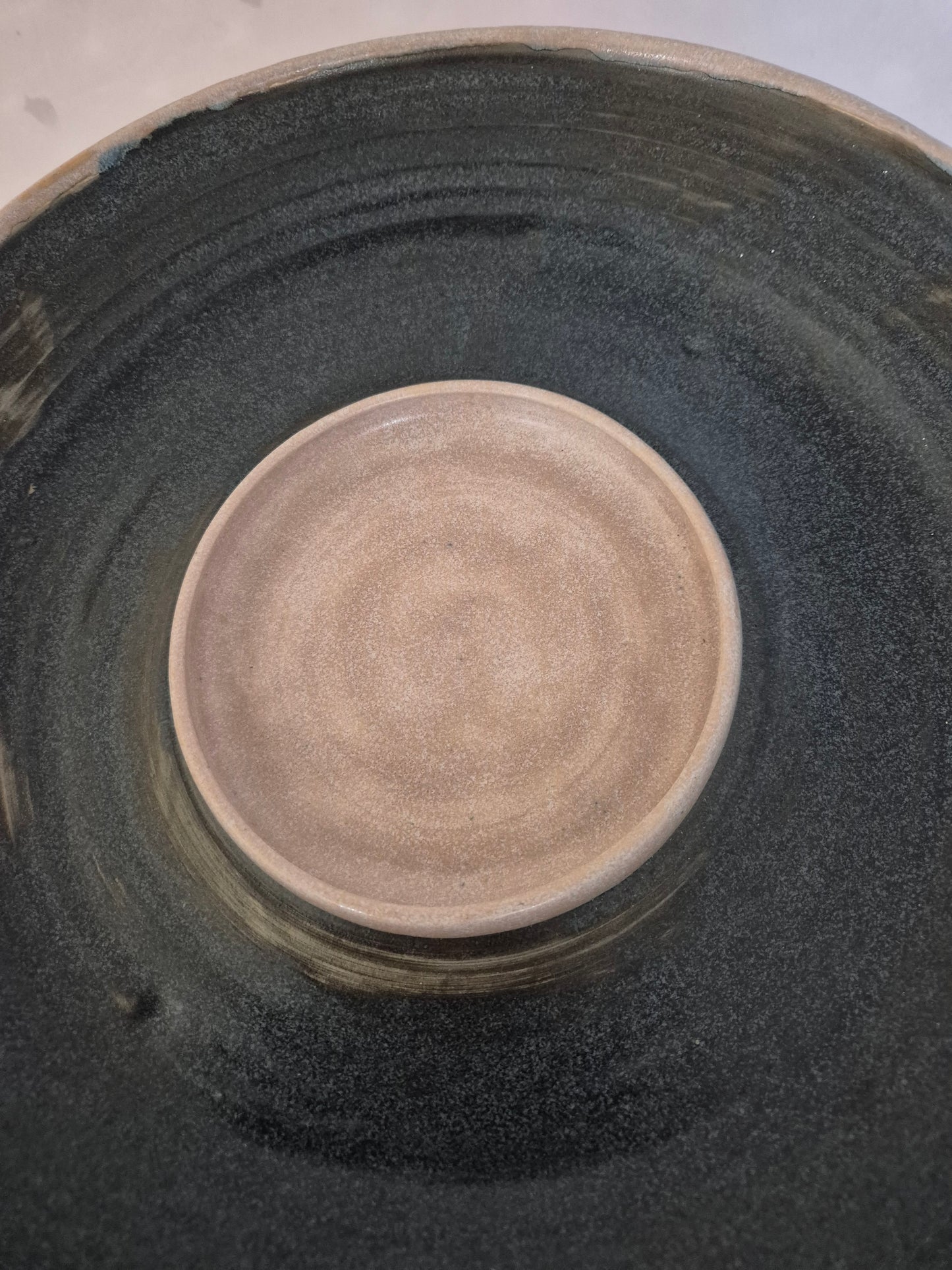 Black and Rose Dip Platter